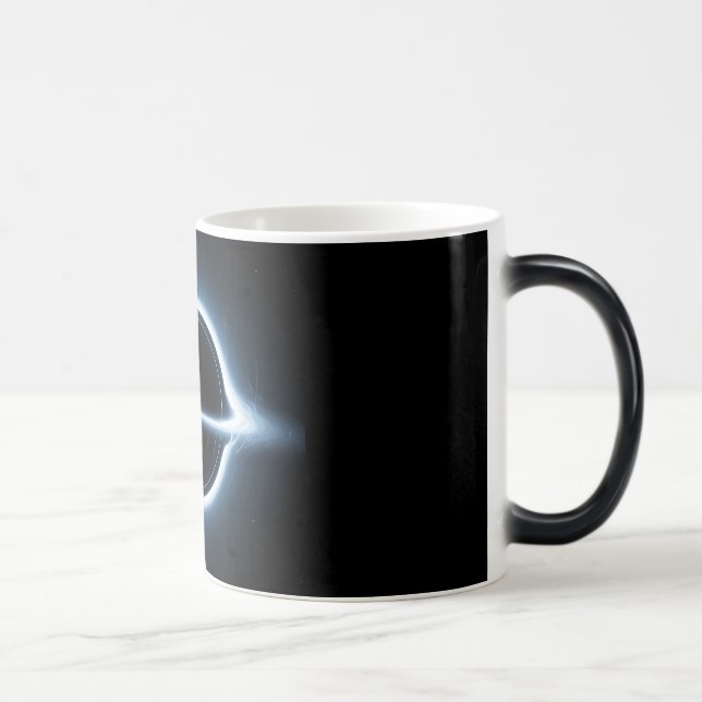 Black Hole Accretion Disc Cosmic Art Magic Mug (Right)