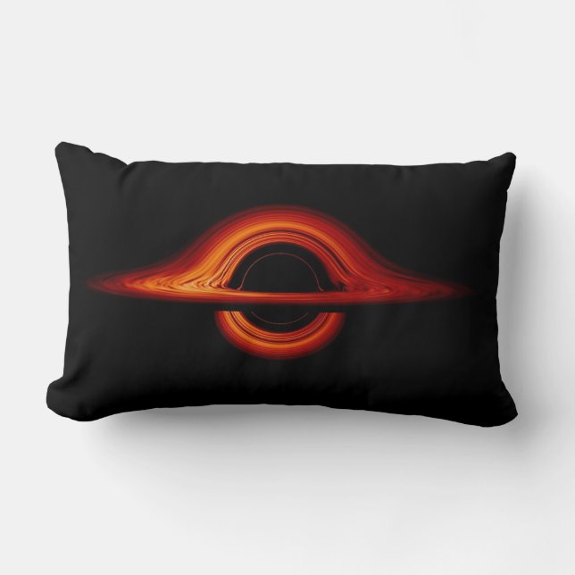Black Hole Accretion Disc Lumbar Pillow (Front)