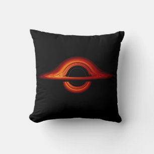 Black Hole Accretion Disc Throw Pillow