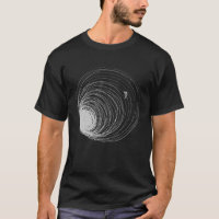 Black Hole Astronaut Lost Space Illustration Unive