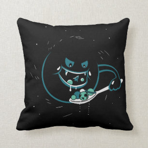 Black Hole Devours Throw Pillow