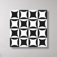 Black Hole in the Barn Door Pattern