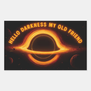 Black Hole Interstellar Conversation Sticker