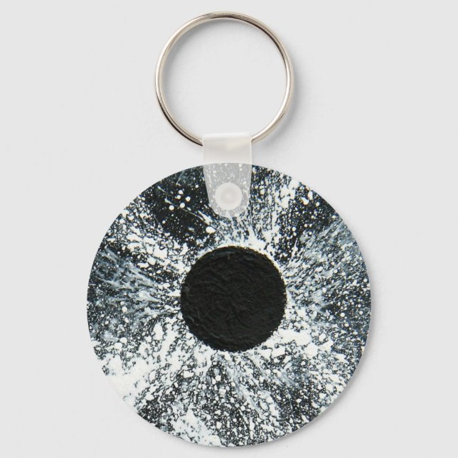 Black Hole Keychain (Front)