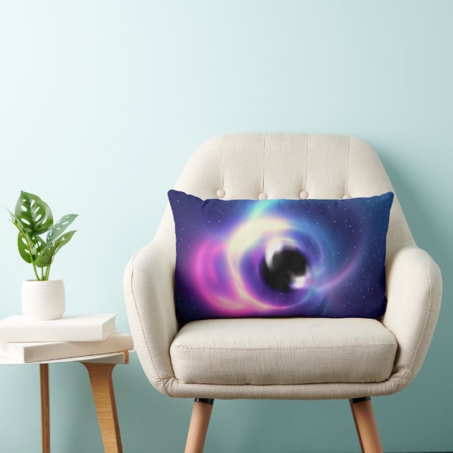 Black Hole Lumbar Pillow (Chair)