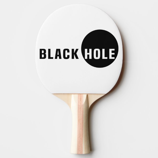 Black Hole Ping Pong Paddle (Back)