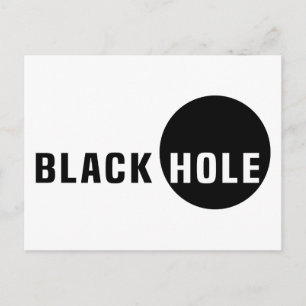 Black Hole Postcard