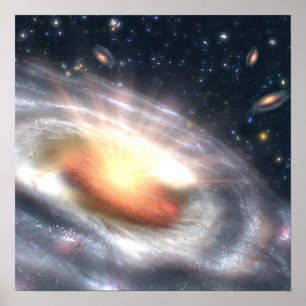 black hole poster