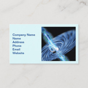 Black Hole Radiation Business Card