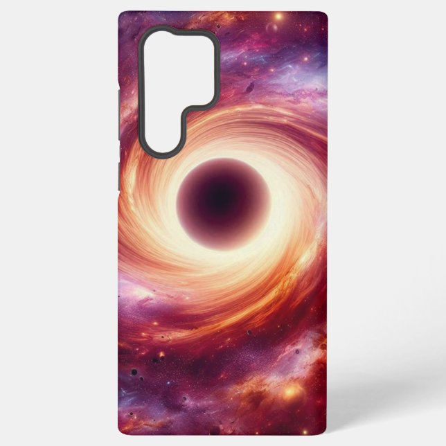 Black Hole Samsung Galaxy S22 Ultra Case (Back)