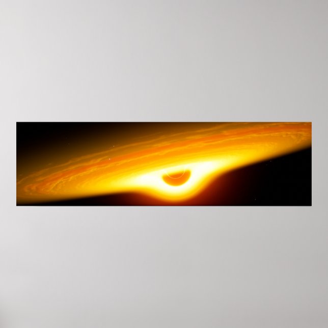 Black Hole - The Ultimate Cosmic Phenomenon Poster (Front)