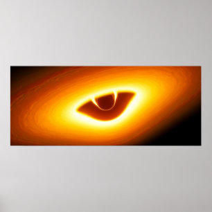Black Hole - The Ultimate Cosmic Phenomenon Poster