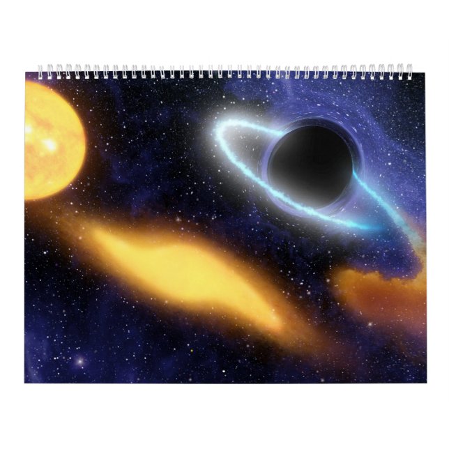 Black Holes In Space by NASA Calendar (Cover)