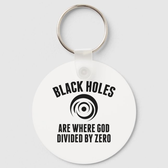 Black Holes Keychain (Front)