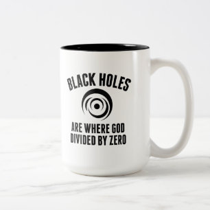 Black Holes Two-Tone Coffee Mug