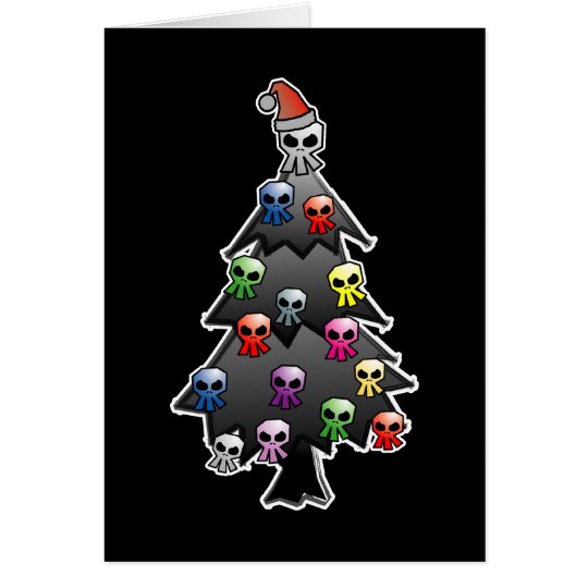 Black Holiday Card