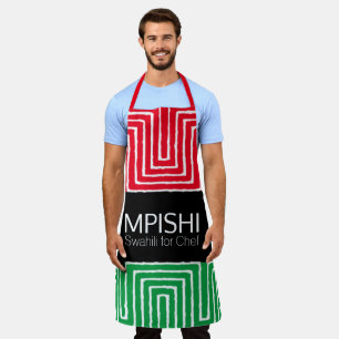 Black Holiday Juneteenth Kwanzaa Apron