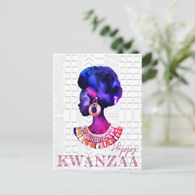 Black Holiday Postcard (Standing Front)