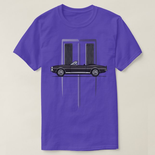 Black Hood T-Shirt (Design Front)