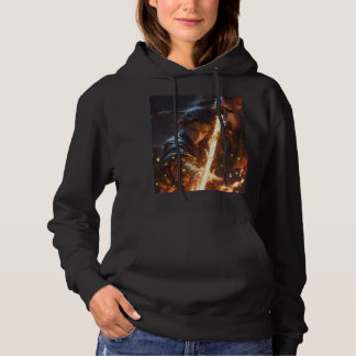 black hoodie