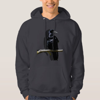 black hoodie