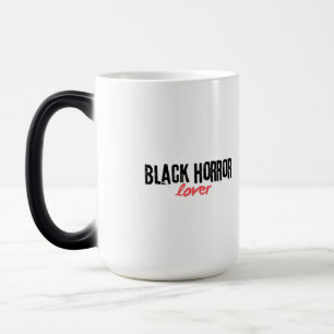 Black Horror Lovers Booktok  Magic Mug