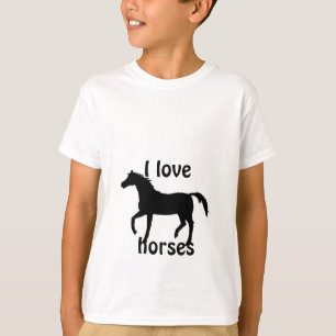 Black Horse childs tshirt
