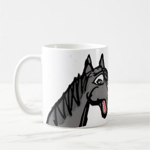Black Horse Coffee Mug