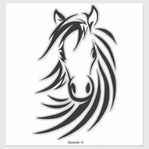 Black Horse Head