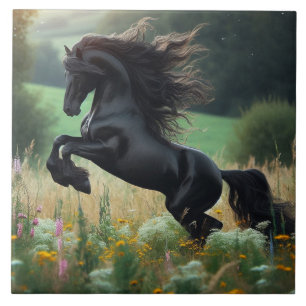 Black Horse Tile