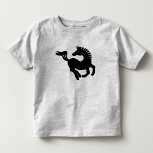 black horse toddler t-shirt