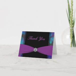 Black Hot rose pourpre bulles Merci rose chaud C