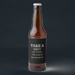 Black I’m Tying The Knot Wedding Bachelor Party Beer Bottle Label<br><div class="desc">Black I’m Tying The Knot Wedding Bachelor Party Beer  Bottle Labels</div>