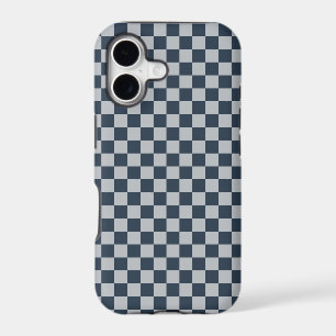 Black ice chequered board pattern