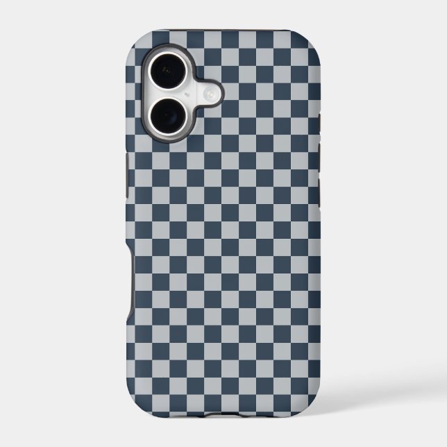 Black ice chequered board pattern (Back)
