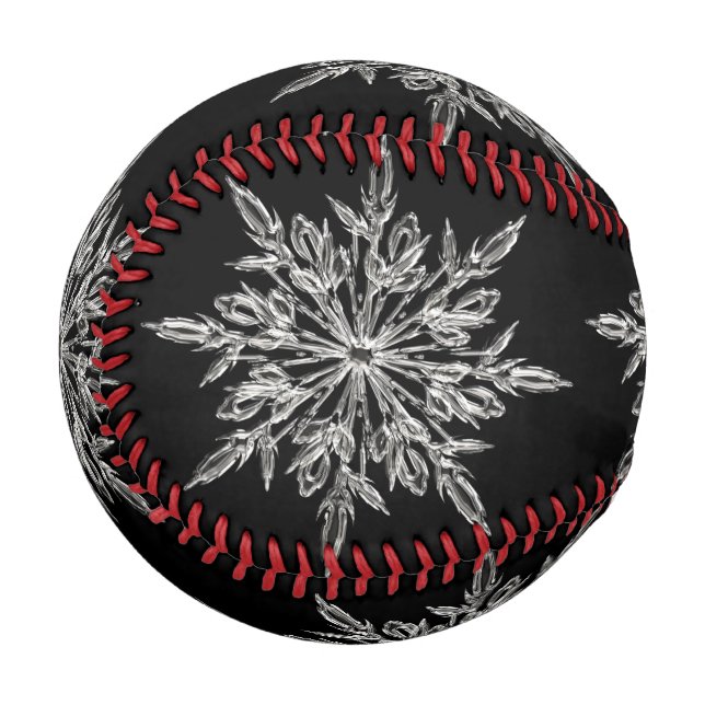 Black Ice Crystal Baseball (Front Left)