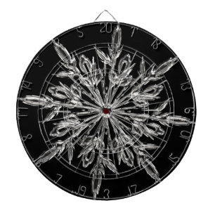 Black Ice Crystal Dartboard