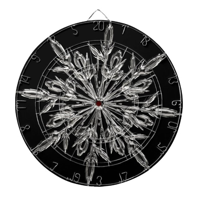 Black Ice Crystal Dartboard (Front)