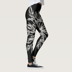 Black Ice Crystal Leggings