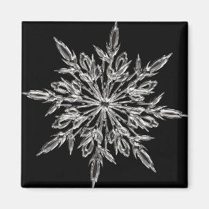 Black Ice Crystal Magnet