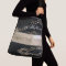 Black Infinitely Blessed Crossbody tote