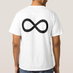 Black Infinity Symbol T-Shirt