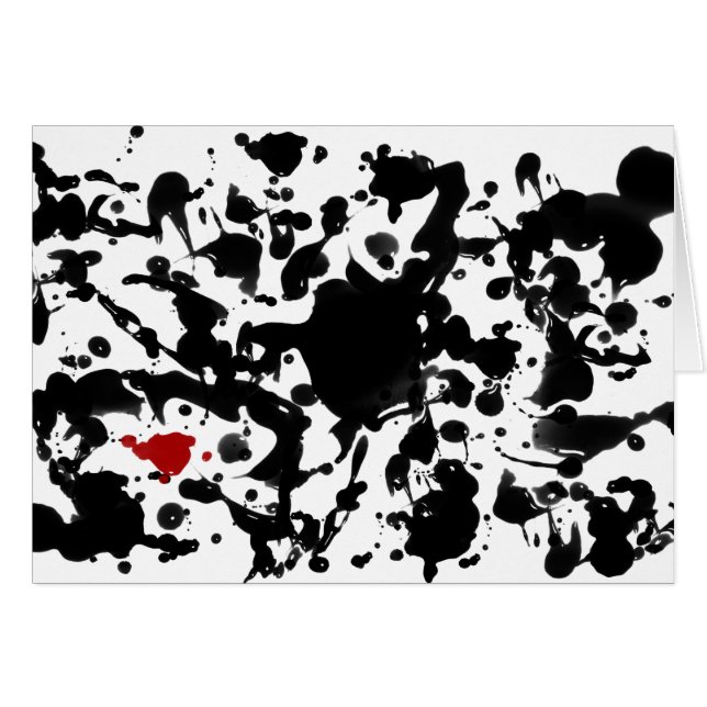 BLACK INK | make your own background (Front Horizontal)