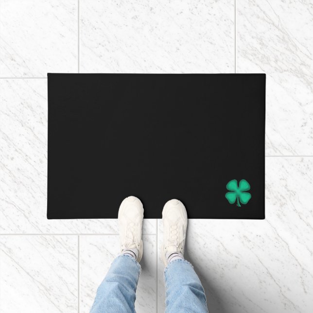Black Irish doormat (Indoor)