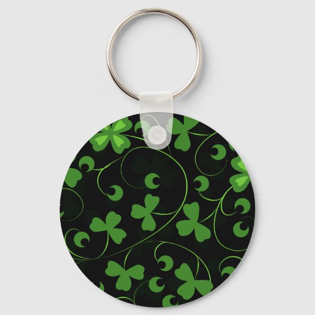Black Irish Keychain (Front)