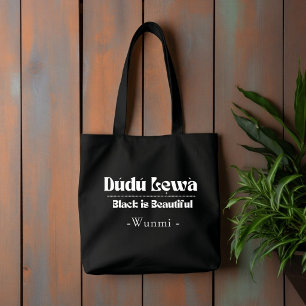 Black Is Beautiful Tote Bag — Gift for Her