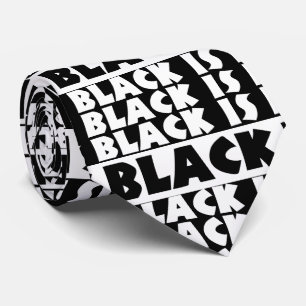 Black Is Black Tie