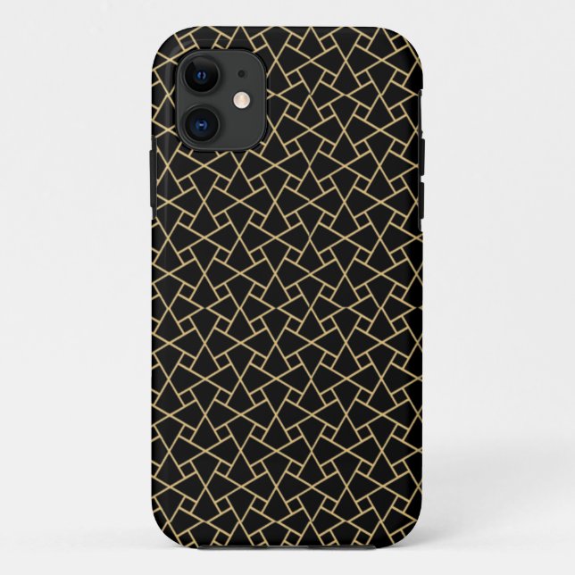 Black Islamic Pattern: iPhone 5/5s Xtreme Case (Back)
