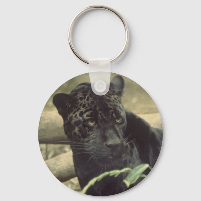 Black_jaguar Keychain (Front)