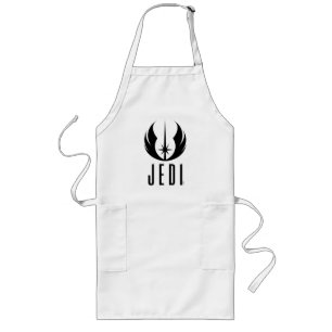 Black Jedi Symbol Long Apron